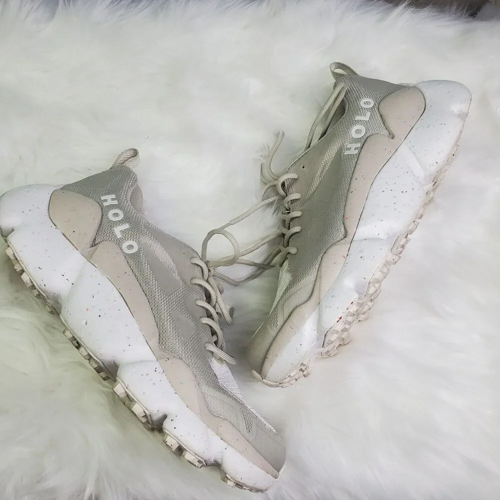 Holo Gray Athletic Sneakers Size 10